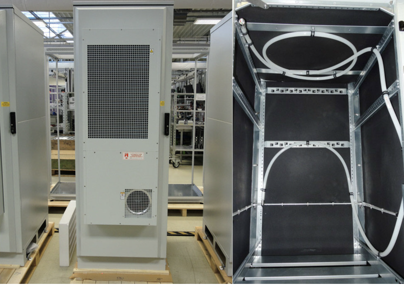 BlazeCut electrical cabinet fire suppression